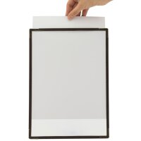 Securit Speisekarten-Mappe CRYSTAL, A4, für 2 Blatt