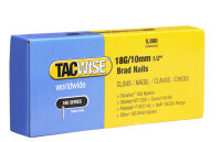TACWISE Clous pour agrafeuse, 180/10 mm (18G/10), sans...
