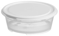 GastroMax Frischhaltedose, 0,3 Liter, transparent weiss