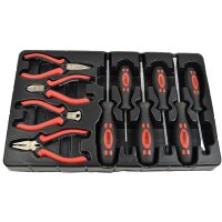 BRÜDER MANNESMANN Jeu doutils, 155 pièces, caisse à outils