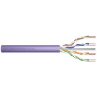 DIGITUS Installationskabel, Kat. 6, U UTP, 500 m, violett