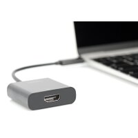 DIGITUS Adaptateur graphique USB 3.1, USB-C - HDMI, noir
