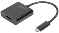 DIGITUS Adaptateur graphique USB 3.1, USB-C - HDMI, noir