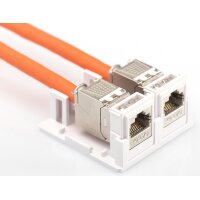 DIGITUS Leergehäuse für 2 Keystone-Module,...