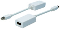 DIGITUS Adaptateur DisplayPort 1.1a, mDP - HDMI-A, 0,15 m