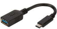 DIGITUS Câble adaptateur USB 3.0, USB-C - USB-A,...