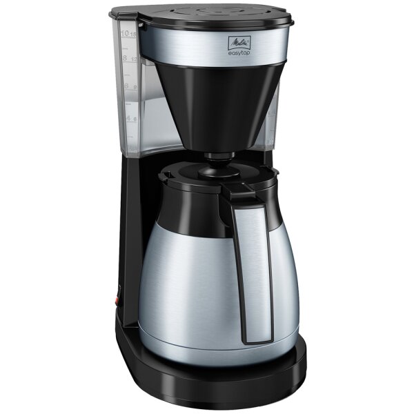 Melitta Cafeti&egrave;re EASY TOP II THERM STEEL, noir