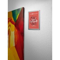 DURABLE Magnetrahmen DURAFRAME WALLPAPER A4, schwarz