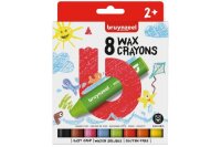 BRUYNZEEL Crayons de Cire Kids 60131008 8 couleurs