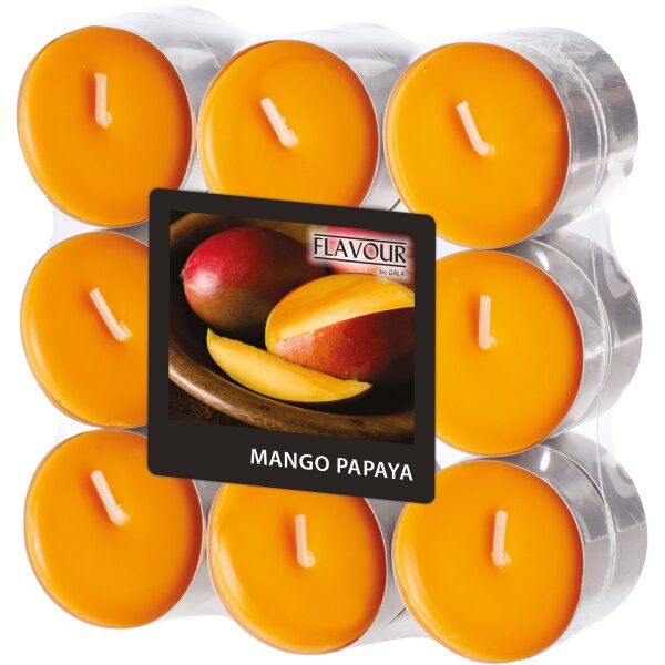 FLAVOUR by Gala Duft-Teelichter "Orange"