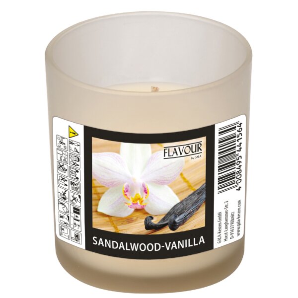 FLAVOUR by Gala Duftkerze im Glas "Orange"