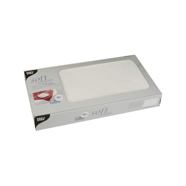 STARPAK Surnappe soft selection, blanc