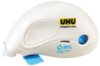UHU Roller correcteur Compact, 5 mm x 10 m, blanc