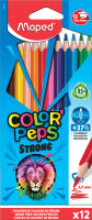 Maped Crayon de couleur COLORPEPS STRONG, étui...