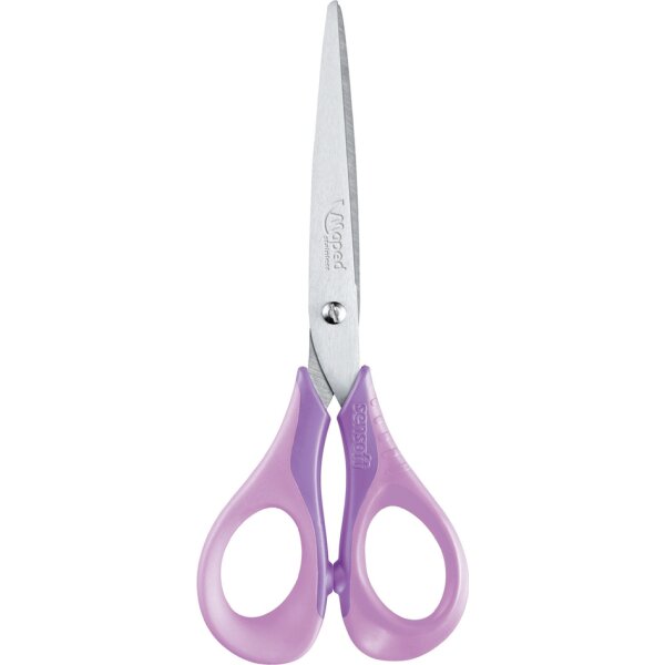 Maped Ciseaux sensoft 3D pastel, pointu, longueur: 160 mm