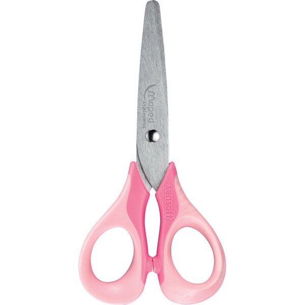 Maped Ciseaux sensoft 3D pastel, pointu, longueur: 160 mm