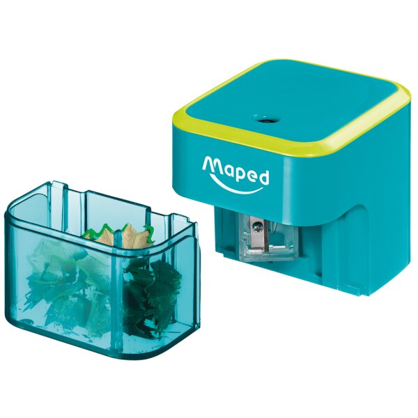 Maped Elektrischer Spitzer, t&uuml;rkis apfelgr&uuml;n