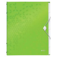 LEITZ Chemise de rangement WOW, A4, PP, vert...