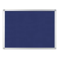 Bi-Office Tableau en feutre AYDA, 600 x 450 mm, bleu