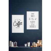 Securit Kreidetafel WOODY, weiss, 400 x 600 mm