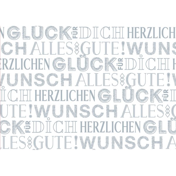 SUSY CARD Geschenkpapier "Wishes", auf Rolle