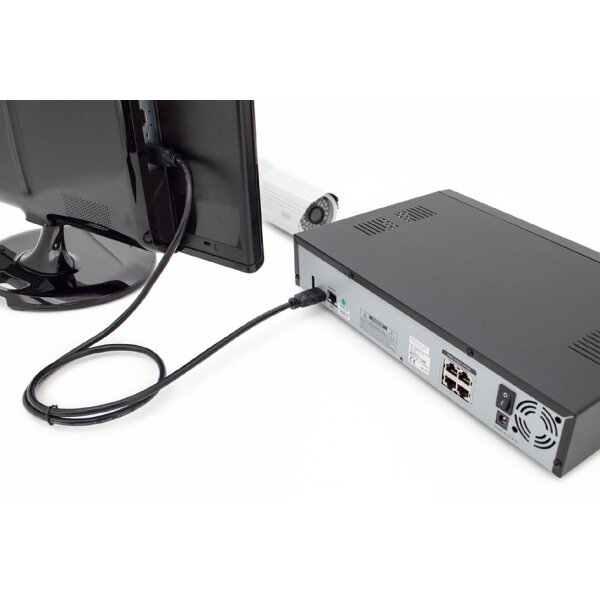 DIGITUS Anschlusskabel High Speed, HDMI-A HDMI-A, 3,0 m