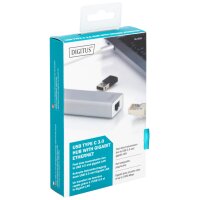 DIGITUS USB 3.0 Hub Super Speed, 3-Port + Ethernet