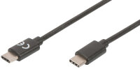 DIGITUS USB 3.0 Anschlusskabel, USB-C - USB-C Stecker, 1,8 m