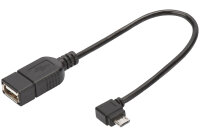 DIGITUS Câble adaptateur USB 2.0, micro USB-B -...