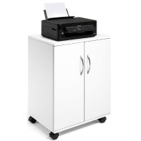 DURABLE Bürowagen "74 53", geschlossen, 3 Fächer, grau