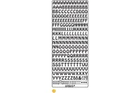 URSUS Hologramm Sticker 59200013 Buchstaben gold