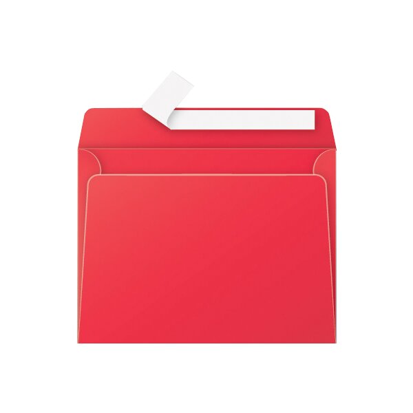 Pollen by Clairefontaine Enveloppes C5, rouge groseille
