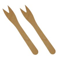 PAPSTAR Fourchette à frites pure, longueur: 121 mm