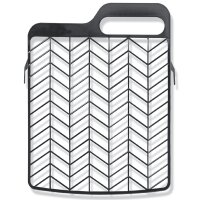 WESTEX Abstreifgitter Kunststoff, 180 x 220 mm, schwarz