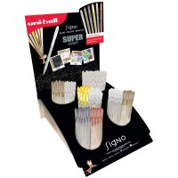 uni-ball Gelschreiber SIGNO UM120GSW 10D 003, 120er Display