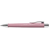 FABER-CASTELL Druckkugelschreiber POLY BALL XB, rosé