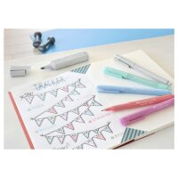FABER-CASTELL Feutre BROADPEN Pastel, gris perle