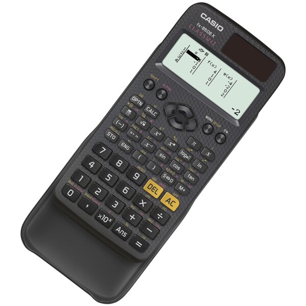 CASIO Schulrechner FX-85DE X, Solar-/ Batteriebetrieb