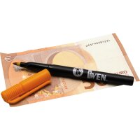 TWEN Falschgeld-Prüfstift, Farbe: orange schwarz