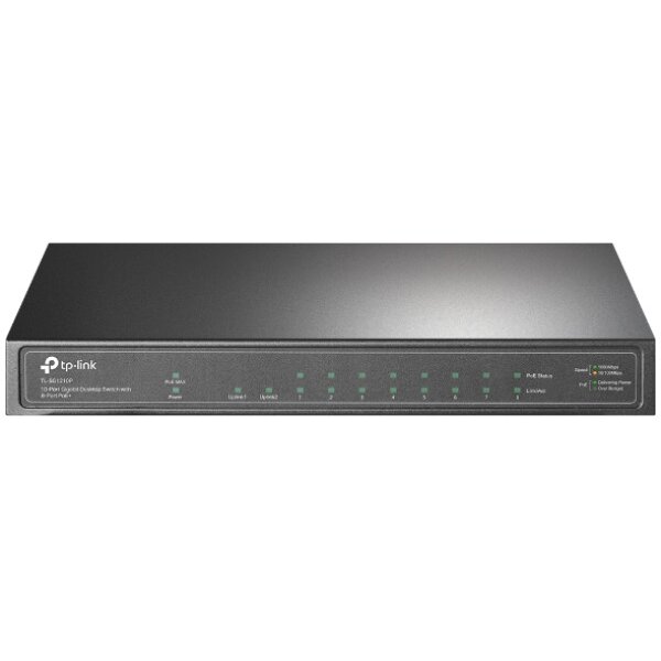 TP-LINK 10-Port Gigabit PoE+Switch TL-SG1210P