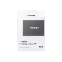 SAMSUNG SSD Portable T7 2TB MU-PC2T0T/WW USB 3.1 Gen. 2 Titan Grey