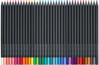 FABER-CASTELL Farbstifte Black Edition 116436 neon Farben...