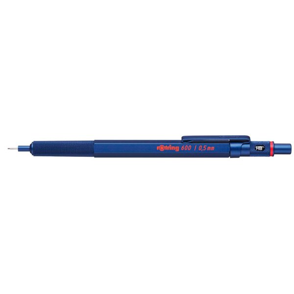 rotring Porte-mine 600 Metallic, 0,7 mm, bleu