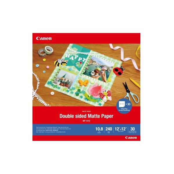 CANON Doub.Matte Photo Paper 30x30cm MP101DA4 Double sided 30 Blatt
