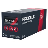 DURACELL Pile PROCELL 15476mAh PC1300 D, LR20, 1.5V 10 pcs.