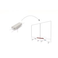 MAGNETOPLAN Top-Connector double 1146098 weiss, für...
