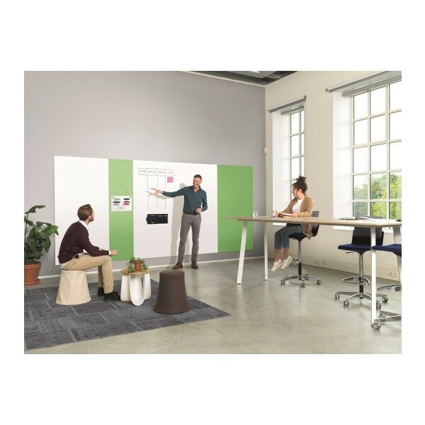 MAGNETOPLAN Infinity Wall X Acoustics 1011101 grau 980x1980mm