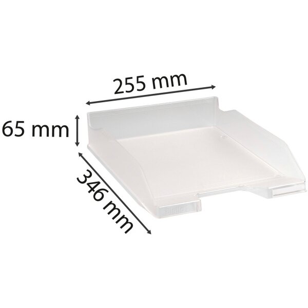 BIELLA Briefablage COMBO-MIDI A4+ 11323503BIDU transluzent