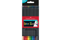 FABER-CASTELL Crayon de couleur Black 116412 Couleurs...