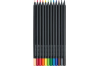 FABER-CASTELL Crayon de couleur Black 116412 Couleurs...